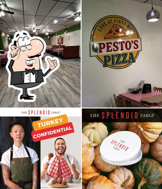 Pestos pizza