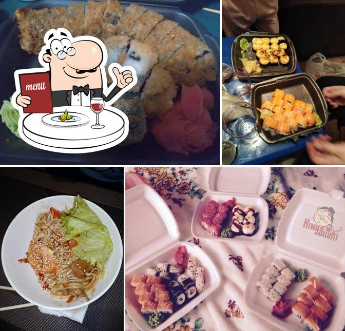 Блюда в "Суши-Баре Kingsushi"