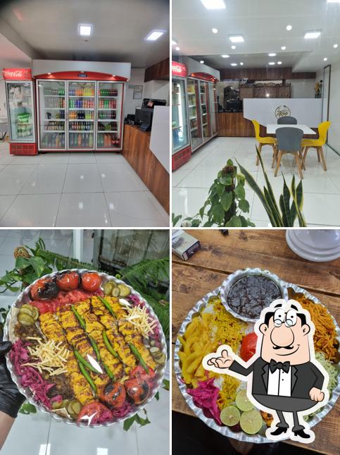 غذا بیرون بر زعفرون