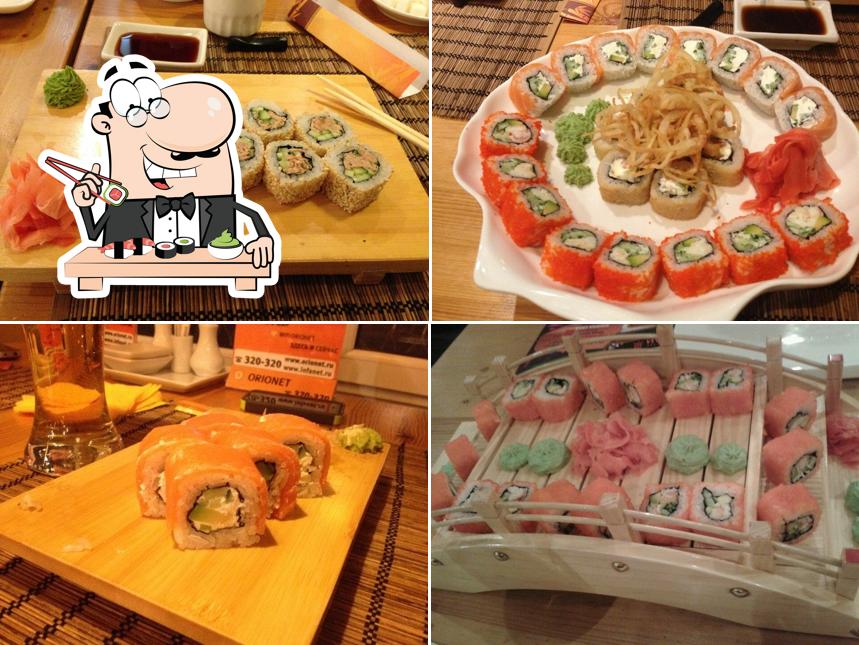 Суши - это популярное блюдо из Японии