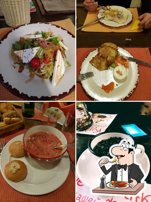 Блюда в "Журавлиной"