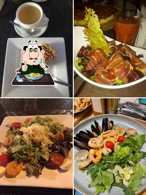 Еда в "Ресторане del Mar"