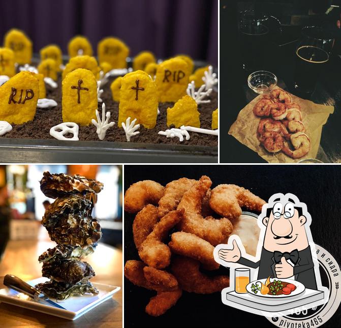 Еда в "Пивотеке 465"