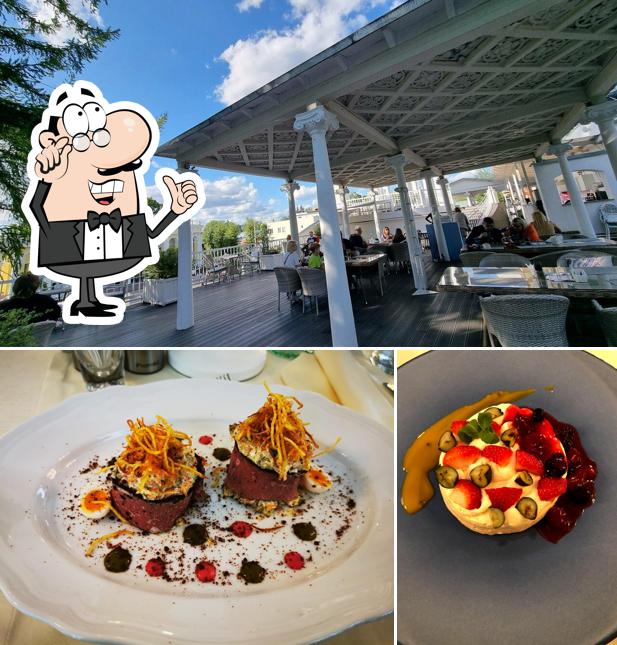 Посмотрите на внутренний интерьер "Московского Неба"