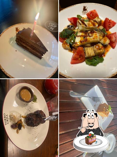 Шоколадный торт в "Торро Гриль"