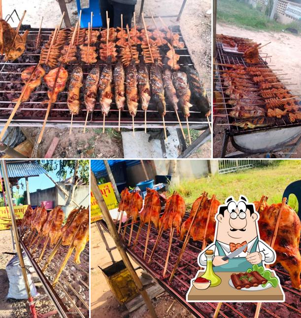 ร้าน น้องเเฝด ไก่ย่างวิเชียรบุรีส้มตำรสเด็ด