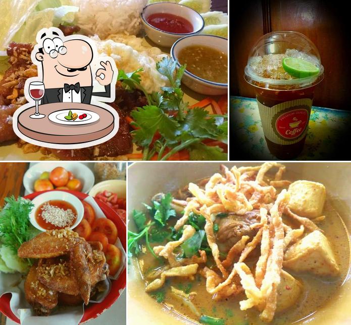 ข้าวซอยนมสดสายน้ำผึ้ง & Oshi-Oshi Soft Serve Ice Cream ลำพูน Lamphun