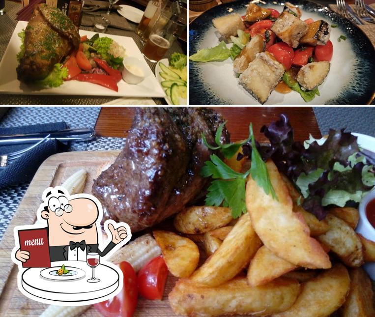 Блюда в "Британнике"