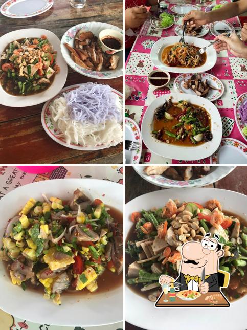 ถนัดแซ่บ ตำ/ยำ อำเภอเทิง เชียงราย