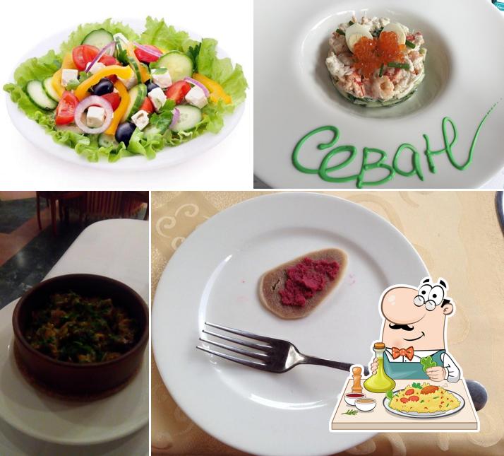 Блюда в "Ресторане Яуза"