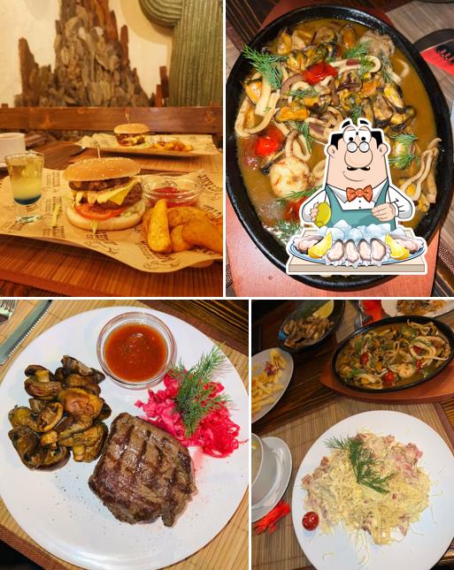 Устрицы в "Мустанге"