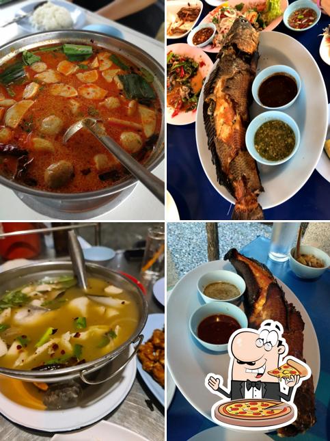 ร้านปลาเผาริมคลอง