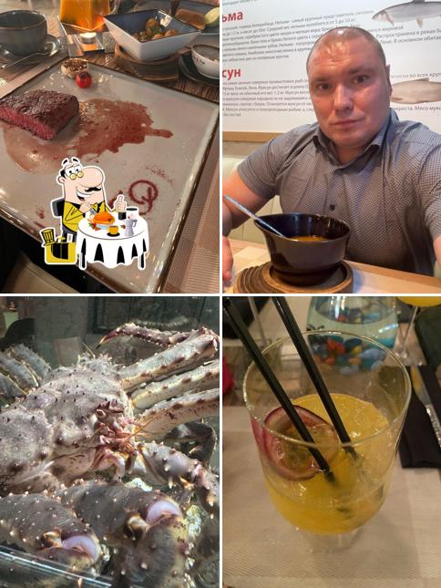 Еда в "Мясе & Рыба"