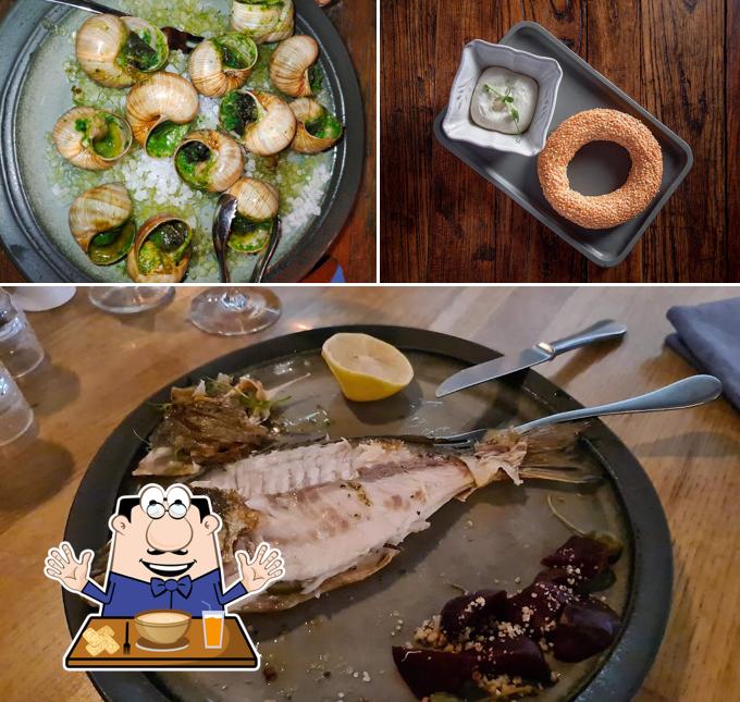 Еда в "Молоне Лаве"