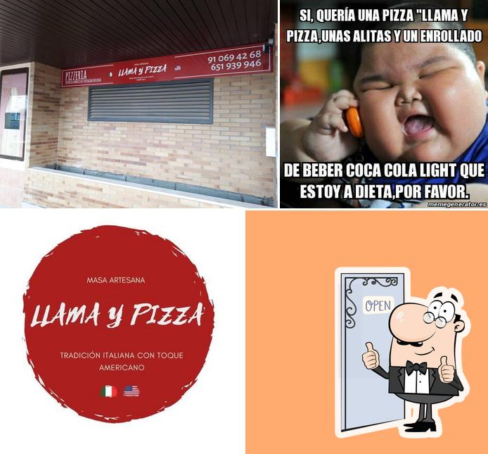 LLAMA Y PIZZA