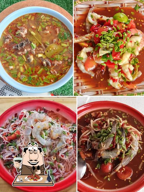 อิสานจ๋าก้อยขมต้มขมต้มแซ่บส้มตำ