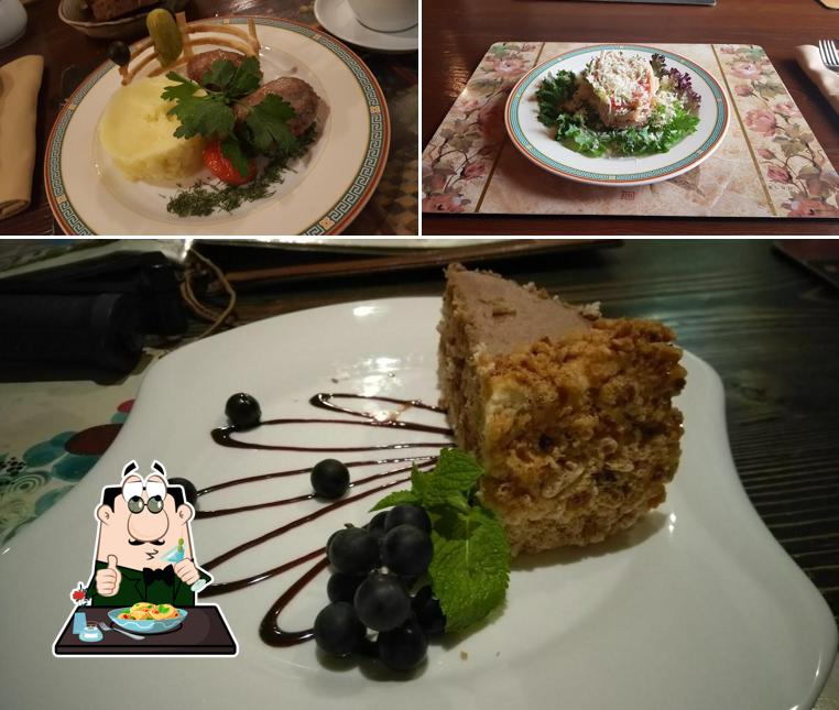 Еда в "Кабачке"