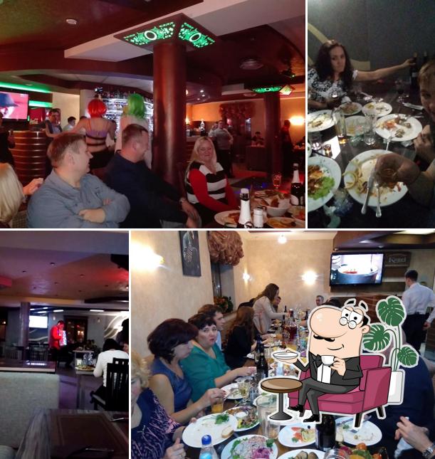 Посмотрите на внутренний интерьер "Каледонии"