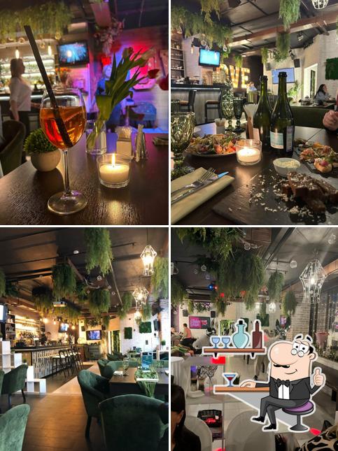 Интерьер "Кафе ВЕЛЬВЕТ"