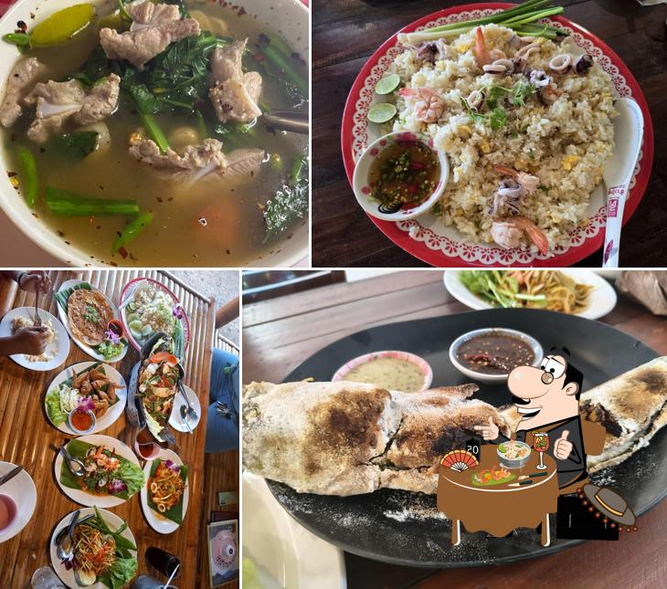 ปลาเผาเตาดิน ราชบุรี