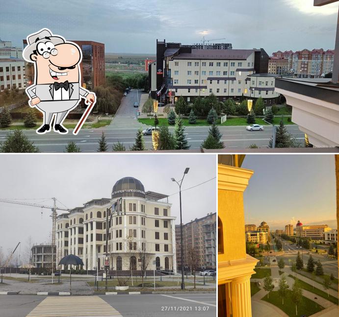 Внешнее оформление "Ресторана Панорама"