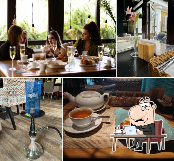 Посмотрите на внутренний интерьер "Ин Тайм"