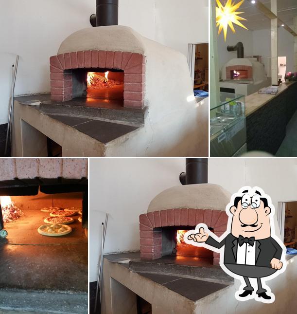 Pizza Haus - traditioneller Holzofen