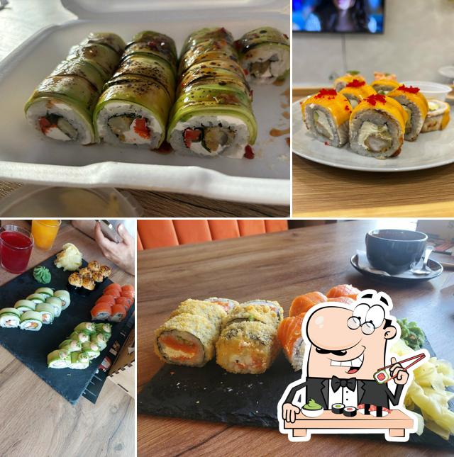 Попробуйте разные сеты суши