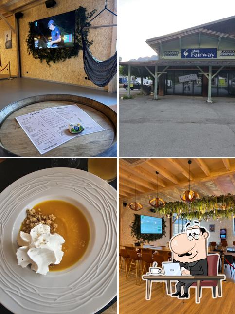 Restaurant et golf indoor Mont Fairway
