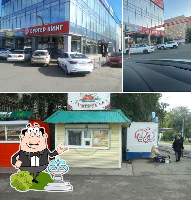 Внешнее оформление "Бургера Кинг"