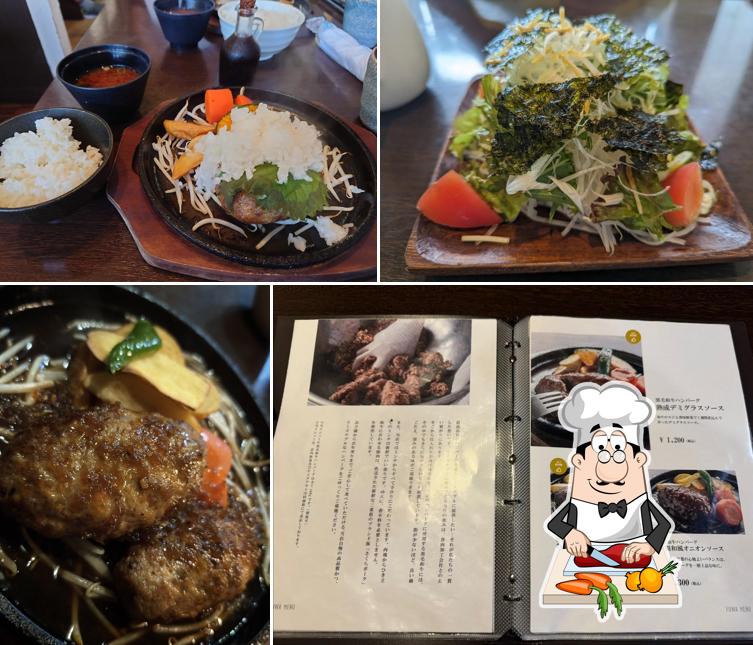 黒毛和牛ハンバｰグ ふぅわ