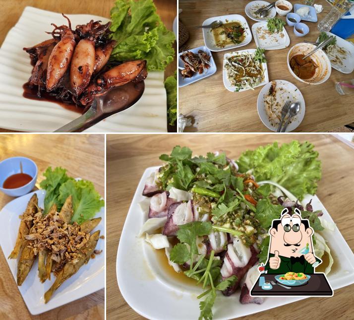 บ้านโบราณซีฟู้ด @บางคอย ชุมพร BaanboranSeafood Chumphon