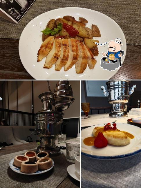 Блюда в "Ресторане Городе- Огороде"