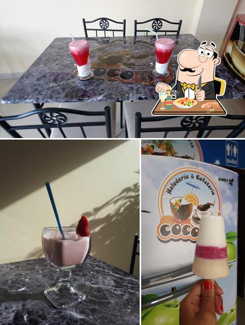 "COCO FOLLE" Ice Cream shop and cafeteria
