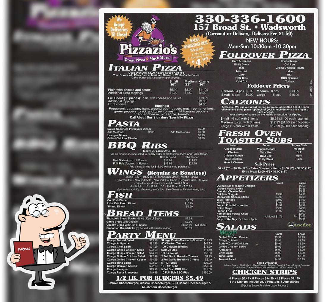 Wadsworth Pizzazio's