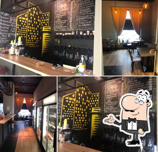 Интерьер "Public & Fire Foods"