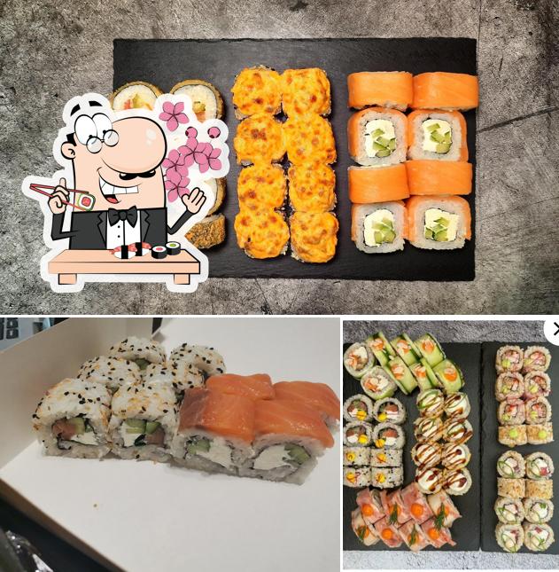 Отведайте различные сеты суши
