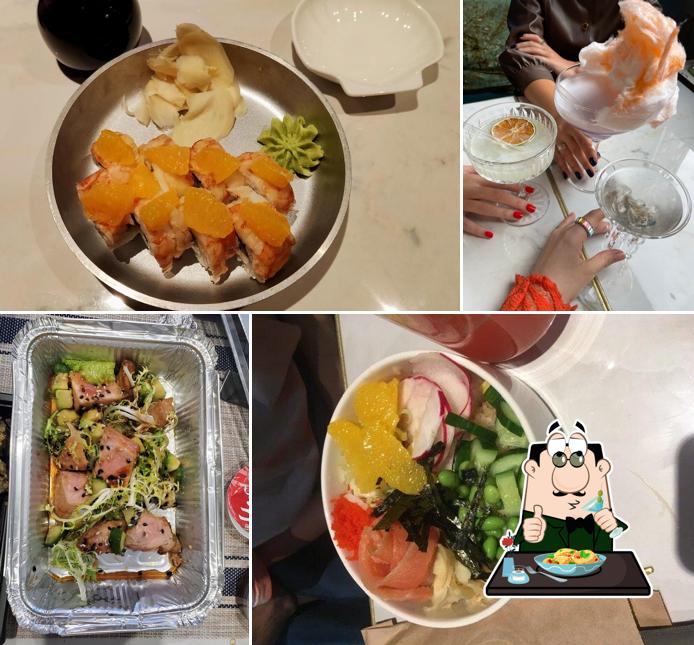 Еда в "Честная рыба"