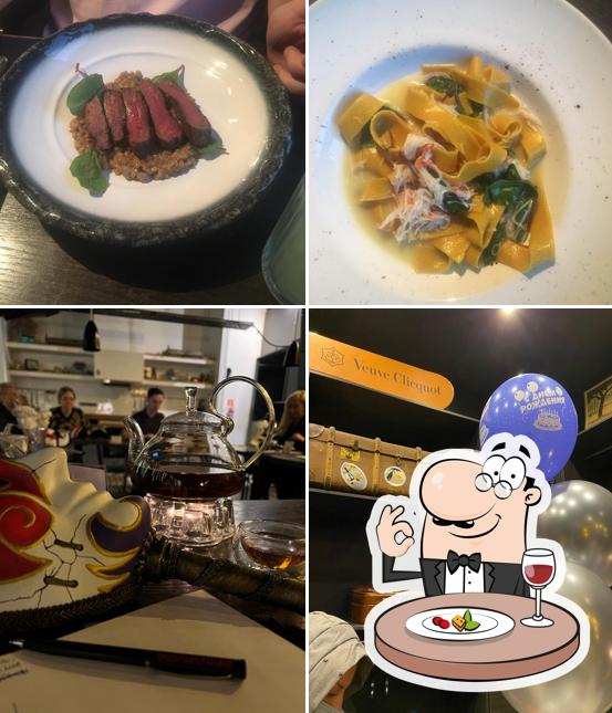 Еда в "Квартире Кости Кройце"