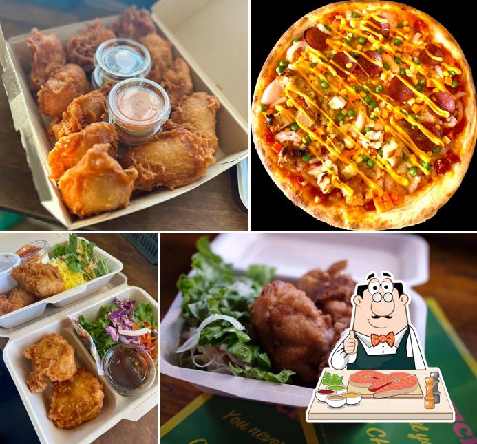 PIZZA & CHICKEN Rocket Chicken Samukawa