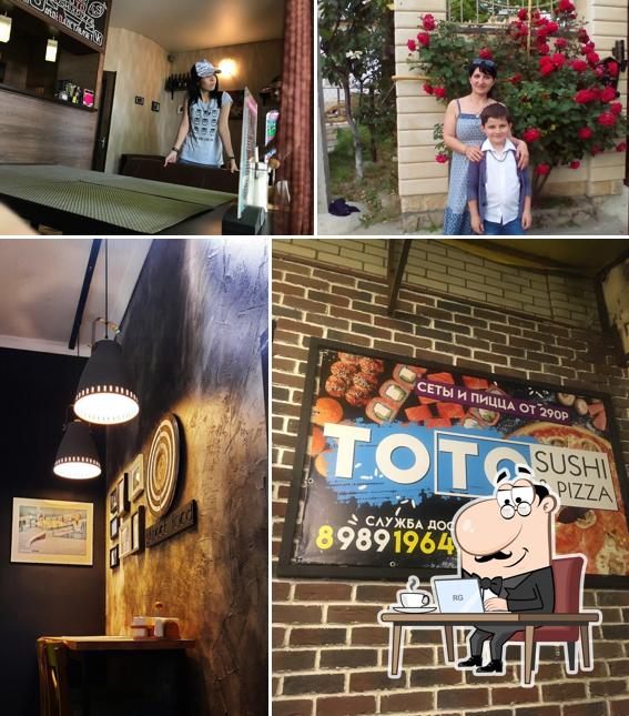 Интерьер "Тото суши и пицца"