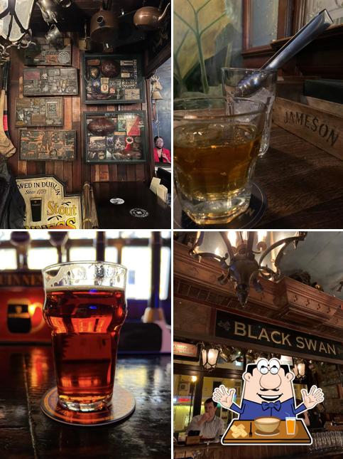 Блюда в "The Black Swan"