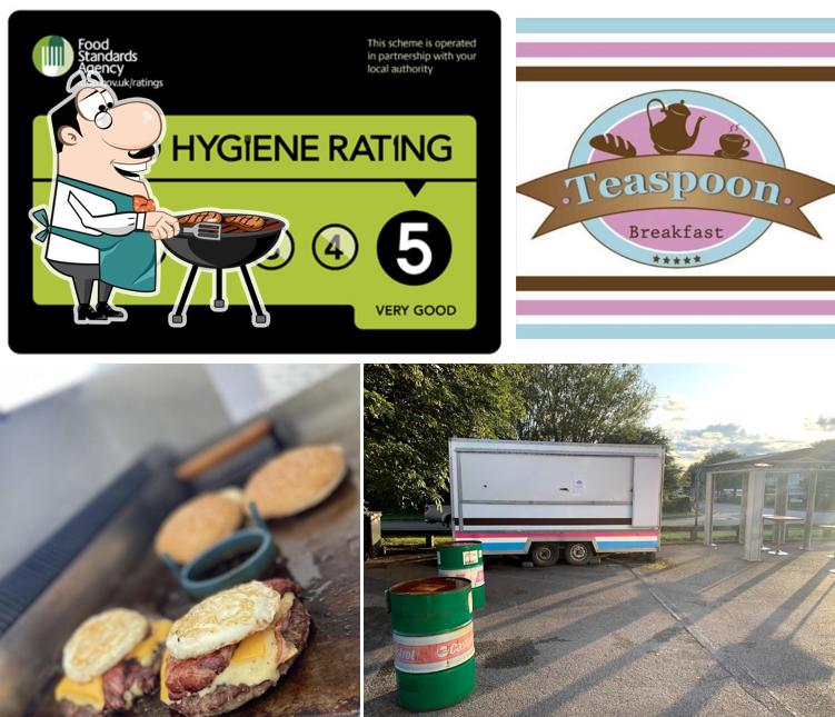 Teaspoon Breakfast Burger Van