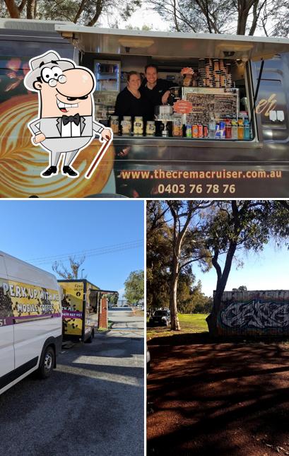 The Perk Up Pit Stop formerly known as The Crema Cruiser