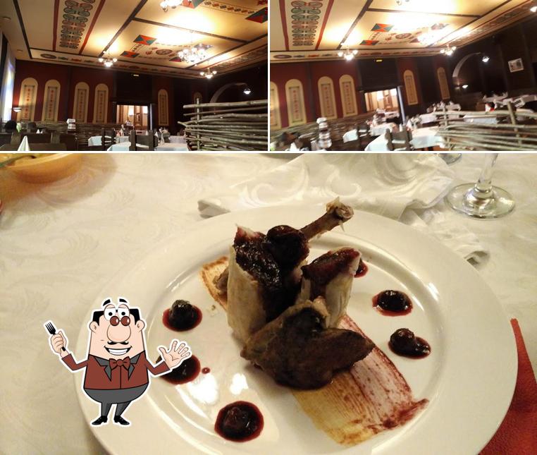 Еда в "Ресторанном комплексе Раздолье"