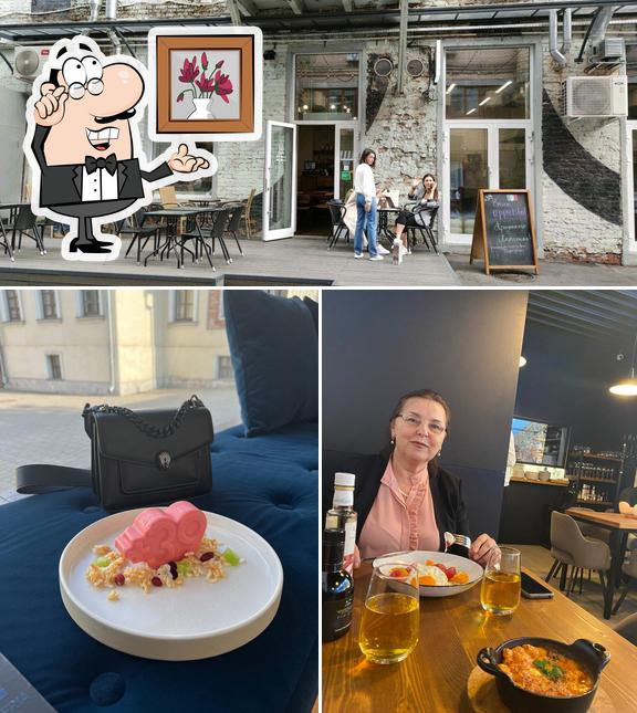 Интерьер "+39 Пиццерия Моцарелла бар"