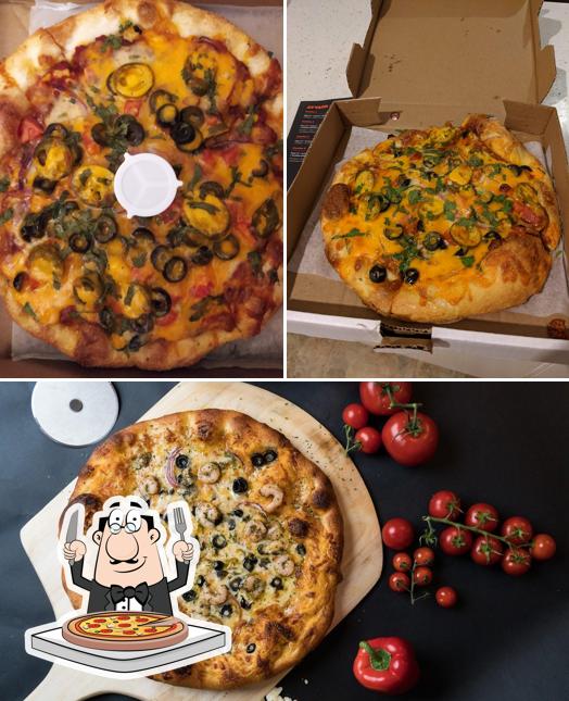 Super Cool Fresh Black Ninja Pizza