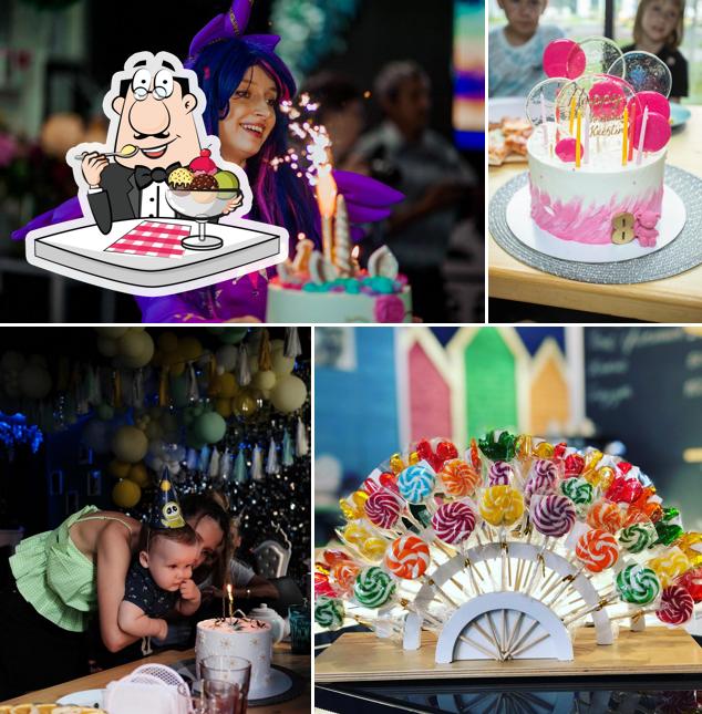 "Игрушечная" предлагает разнообразный выбор сладких блюд