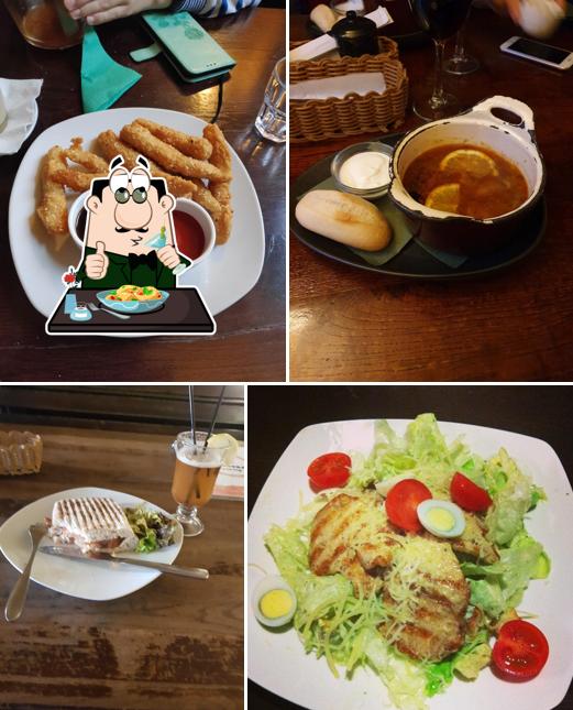 Еда в "Сеновале"