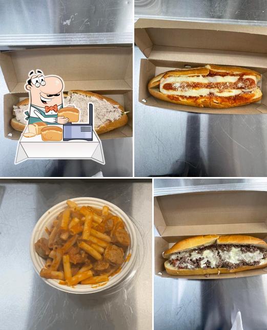 The yellow submarine sandwich truck